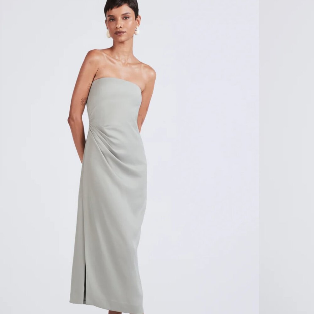 Derek Lam HARRIET STRAPLESS MIDI DRESS